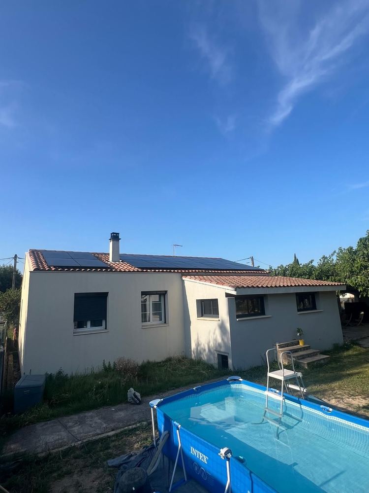 Maison individuelle en Vaucluse équipée par Synertech
